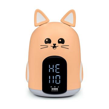 Wecker Katze Lachs