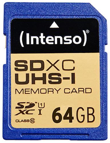 Intenso  INTENSO SDXC Card PREMIUM 64GB 3421490 UHS-I 