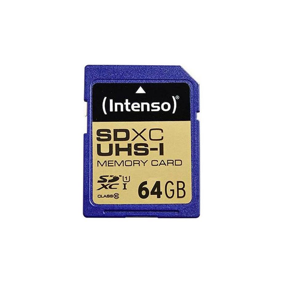 Intenso  Scheda di memoria Premium SDXC 64 GB, UHS-I, Classe 10 / U1 