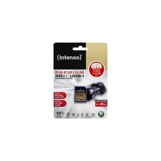 Intenso  INTENSO SDXC Card PREMIUM 64GB 3421490 UHS-I 