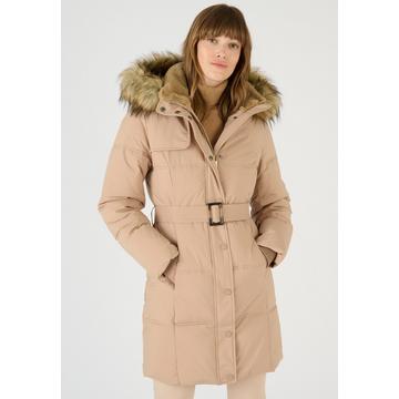 Gesteppter Parka mit Passe Thermolactyl