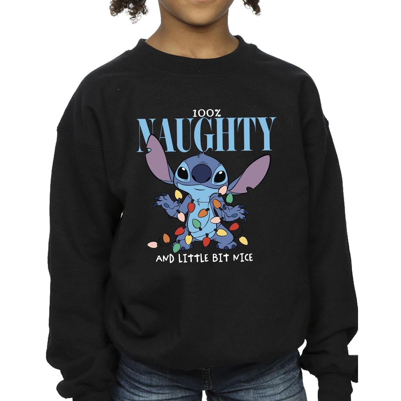 Disney  Lilo & Stitch Naughty & Nice Sweatshirt 