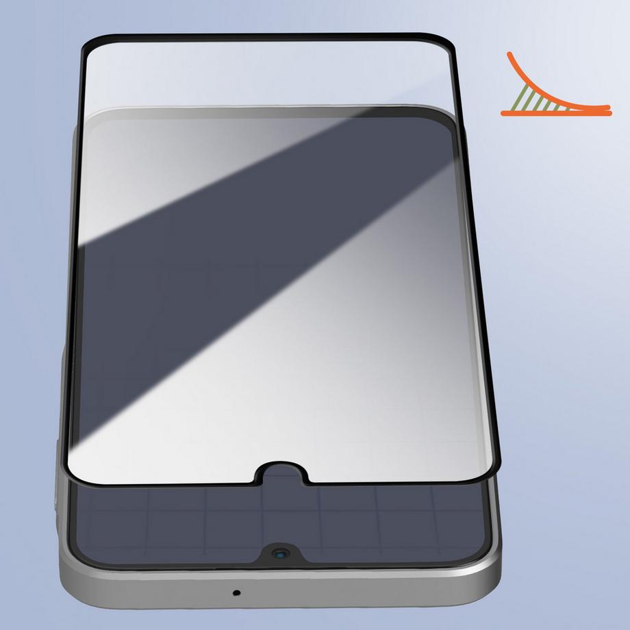 Avizar  Salvadisplay in vetro temperato per Samsung A16 5D Adesione completa 