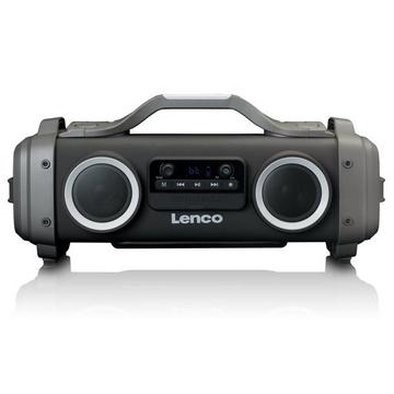 Lenco SPR-200BK Enceinte portable stéréo Noir 50 W