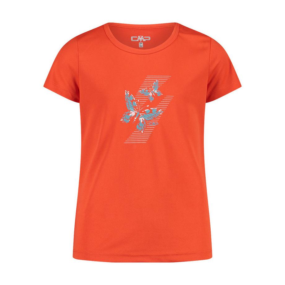 t-shirt da bambina in cotone