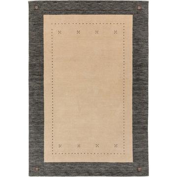 Tapis de laine Jamal Beige/Gris