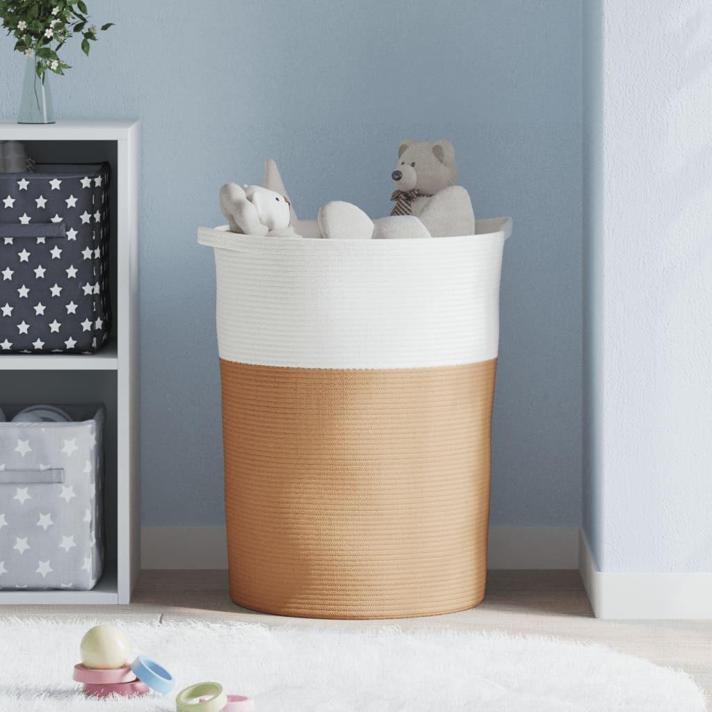 VidaXL Panier de rangement coton  