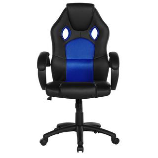 Beliani Sedia da ufficio en Pelle sintetica Retrò FIGHTER  