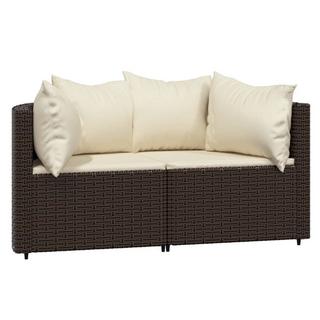 VidaXL Ecksofa poly-rattan  