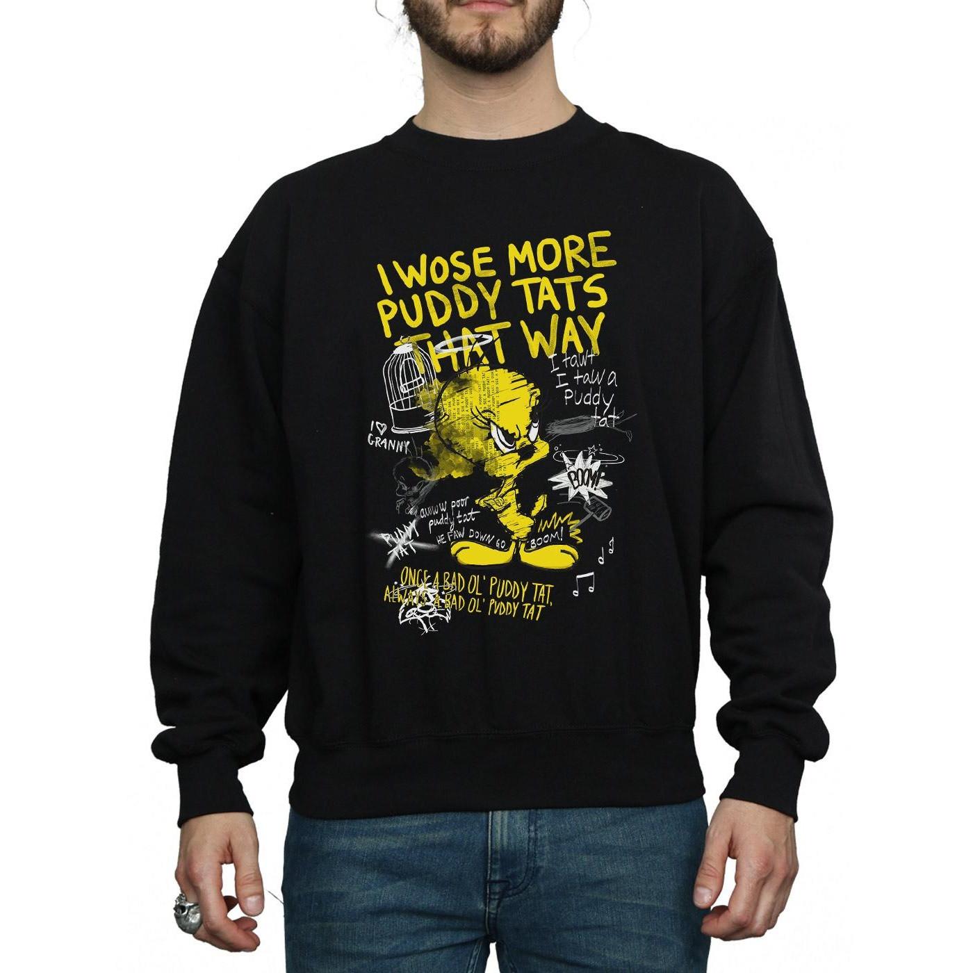 LOONEY TUNES  Tweety Pie More Puddy Tats Sweatshirt 