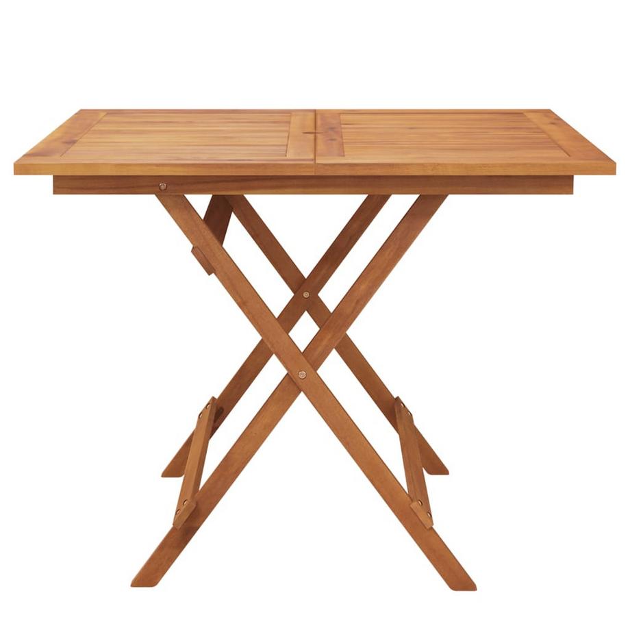 VidaXL Table de jardin bois d'acacia  