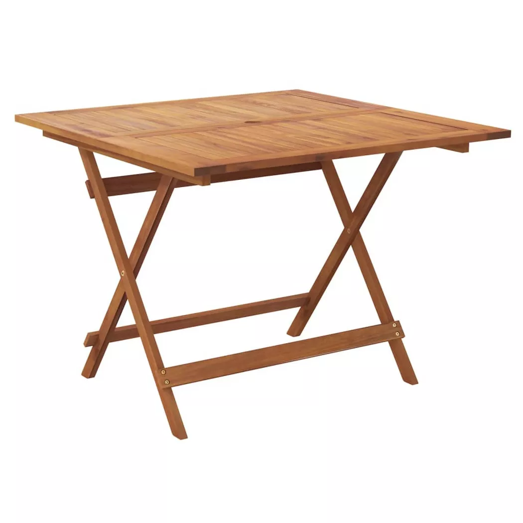 VidaXL - Gartentisch akazienholz, One Size, Braun