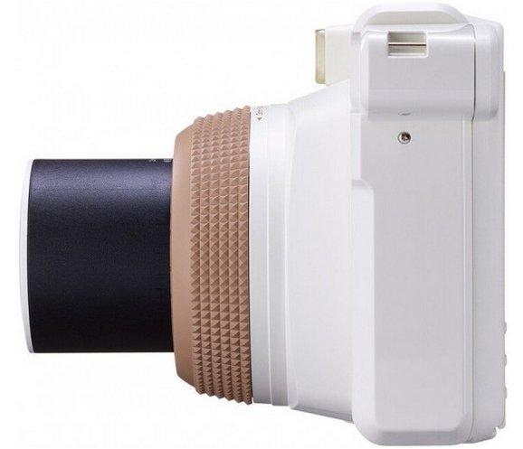 FUJIFILM  Instax Wide 300 Sofortbildkamera WeiàŸ und Beige 