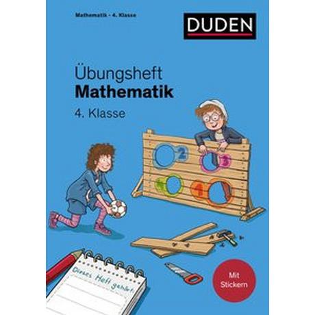 Übungsheft Mathematik - 4. Klasse Wagner, Kim; Leuchtenberg, Stefan (Illustrationen) Couverture rigide 