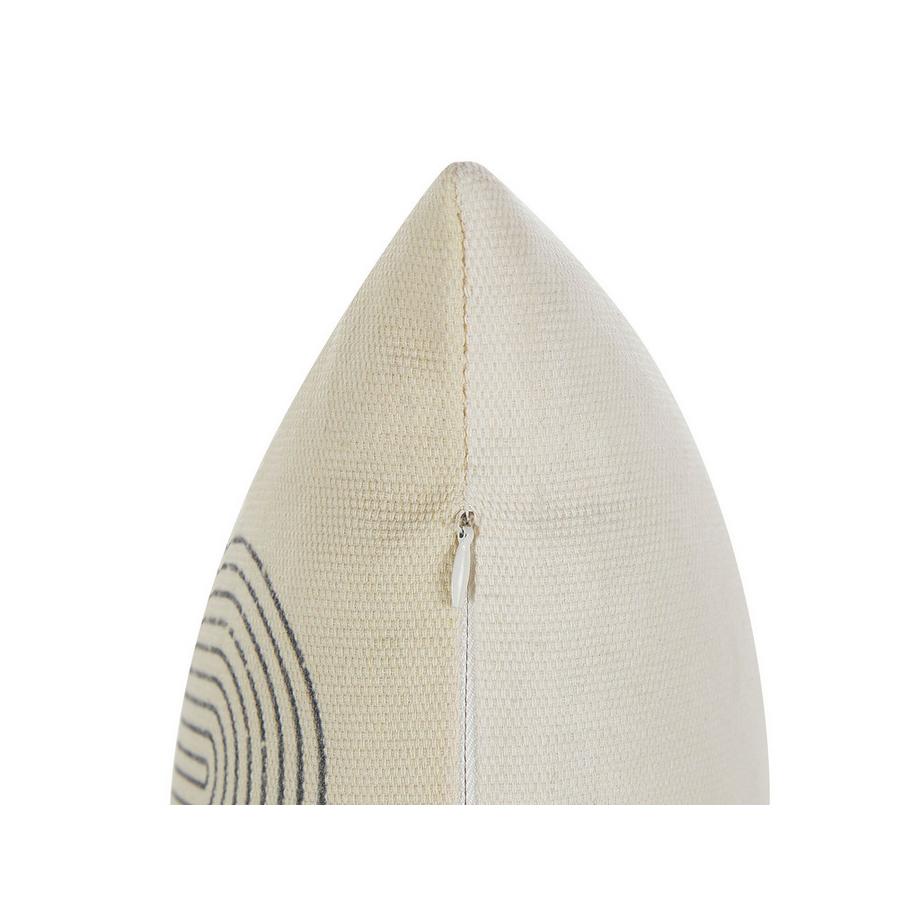 Beliani Lot de 2 coussins décoratifs en Coton Moderne TIARELLA  