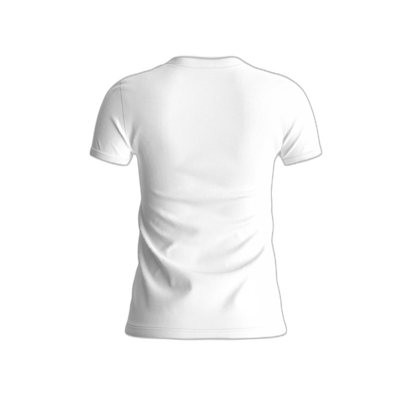 GUESS Mini Triangle V-Ausschnitt T-Shirt  