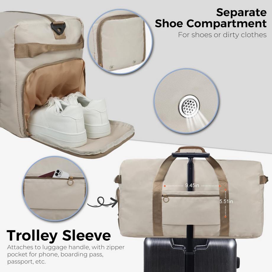Only-bags.store Borsone pieghevole con grande capacità  