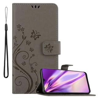 Cadorabo  Hülle für Samsung Galaxy A50 4G / A50s / A30s Blumen Design Magnetverschluss 