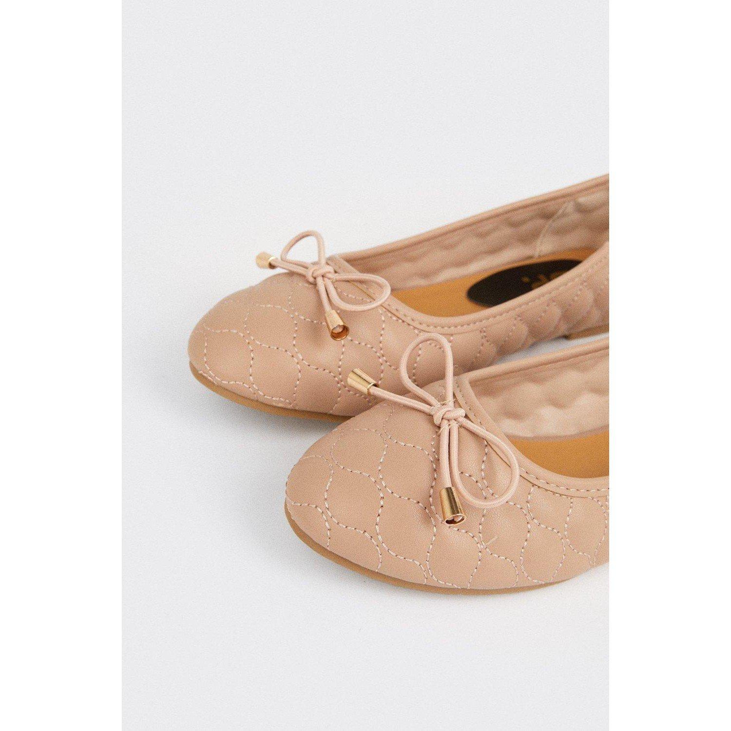 Dorothy Perkins  Ballerinas Priya, Gesteppt 