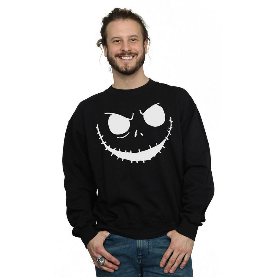 Disney Nightmare Before Christmas Jack's Face Sweatshirt  