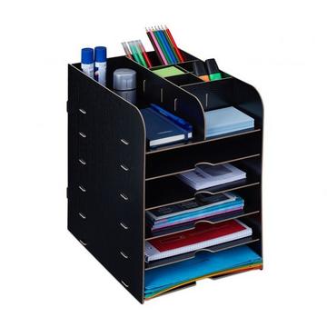 Organisateur de bureau avec compartiment de rangement