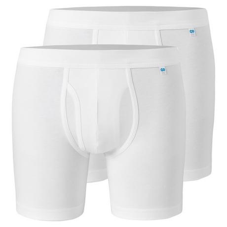 Schiesser Long Life Cotton Cyclist Shorts Confezione da 2  