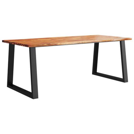 VidaXL Table à manger bois d'acacia  