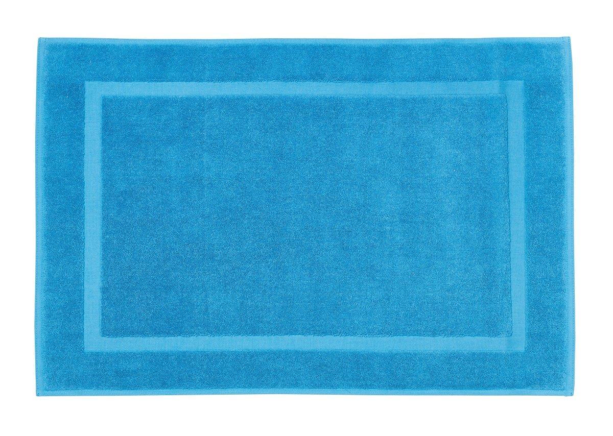 diaqua Frottiervorleger Fresco blau, 100% Baumwolle  