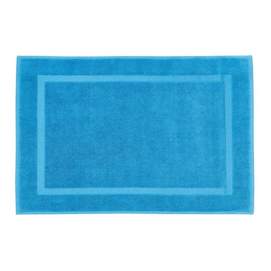 Frottiervorleger Fresco blau, 100% Baumwolle