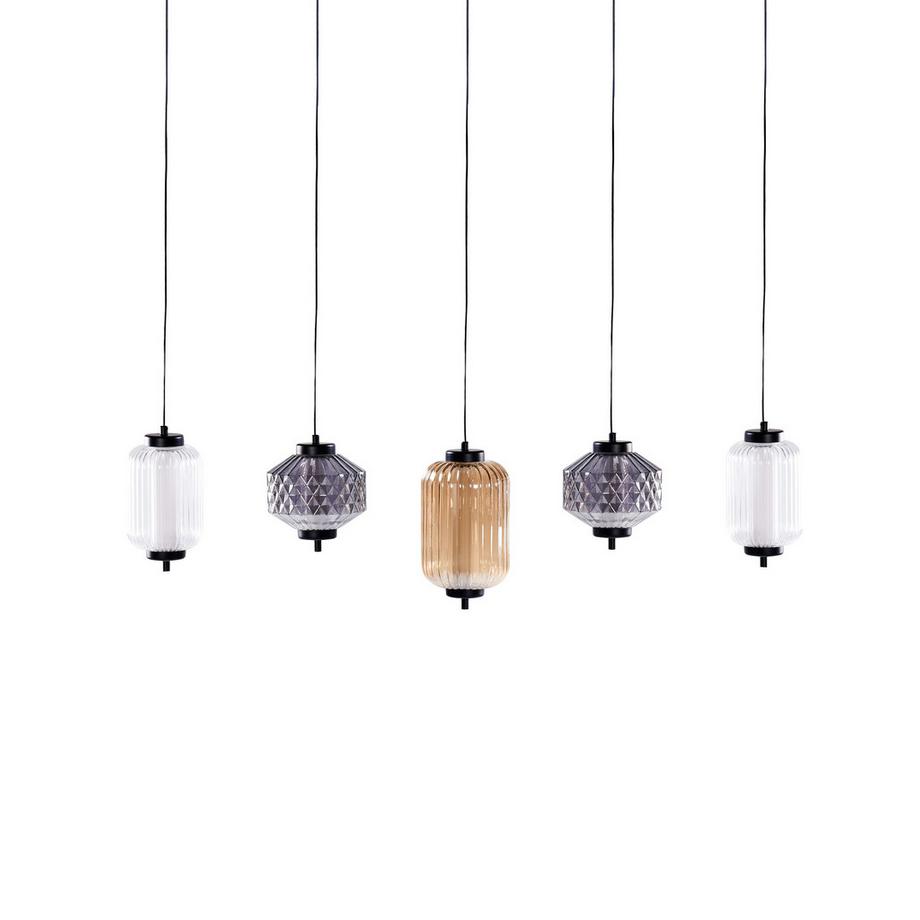 Lampe LED suspendue en Verre  SULLANE