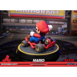 First 4 Figures  Mario Kart PVC Statue Mario - Standard Edition (19 cm) 