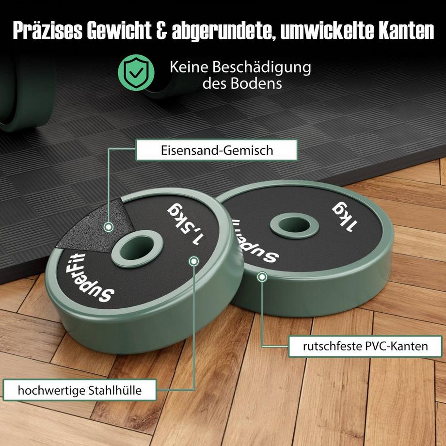 Northix  Set di manubri regolabili 4 in 1 