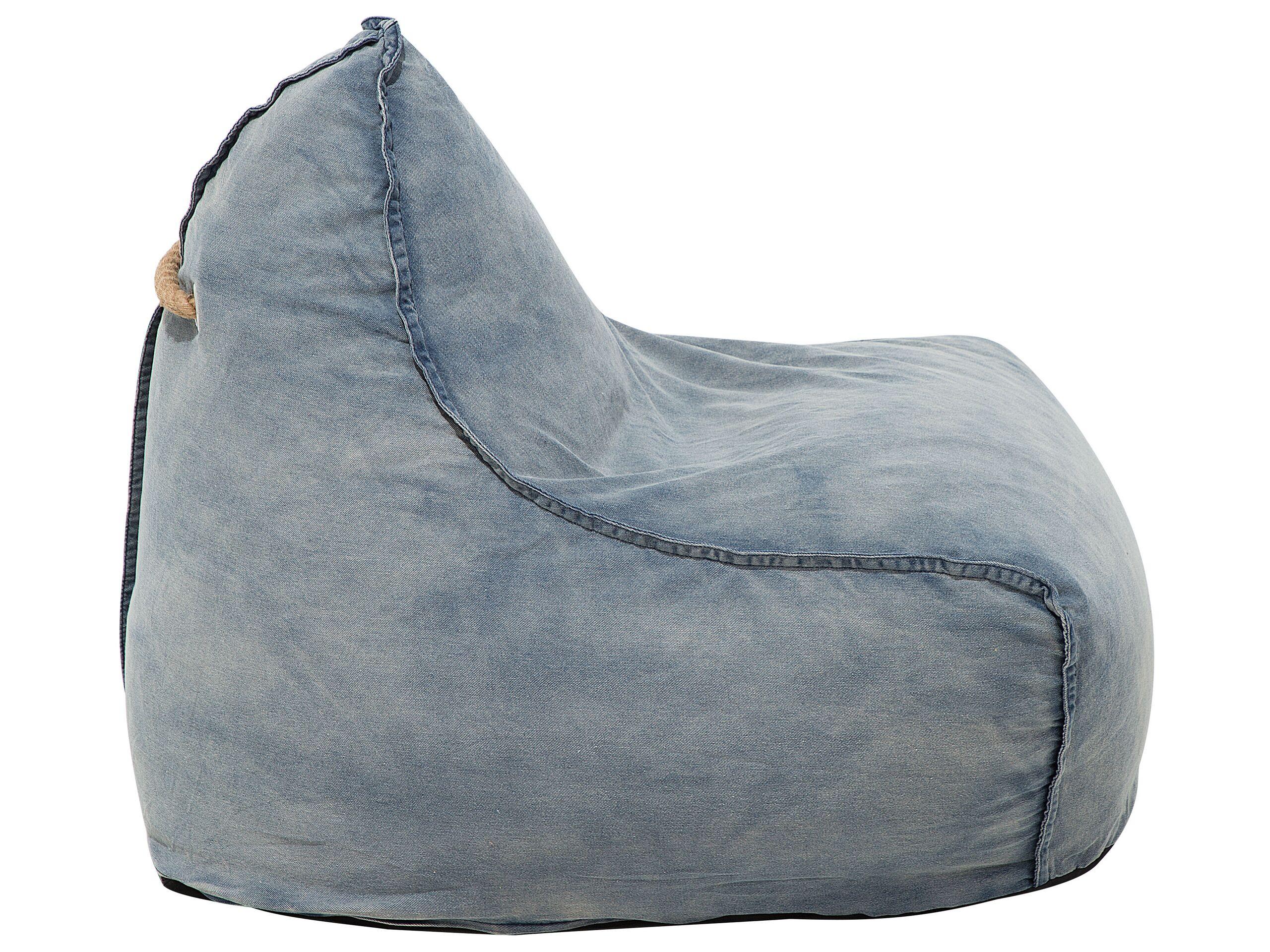 Beliani Pouf poire en Polyester Moderne DROP  