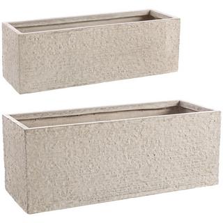 mutoni Vaso Stone Low Nature (set di 2)  