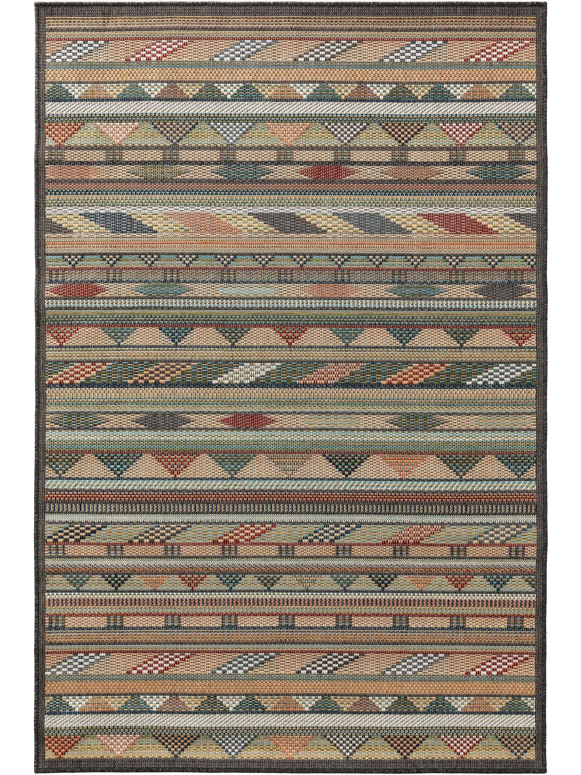 Benuta Tapis d'extérieur & intérieur Mirena Multicouleur  