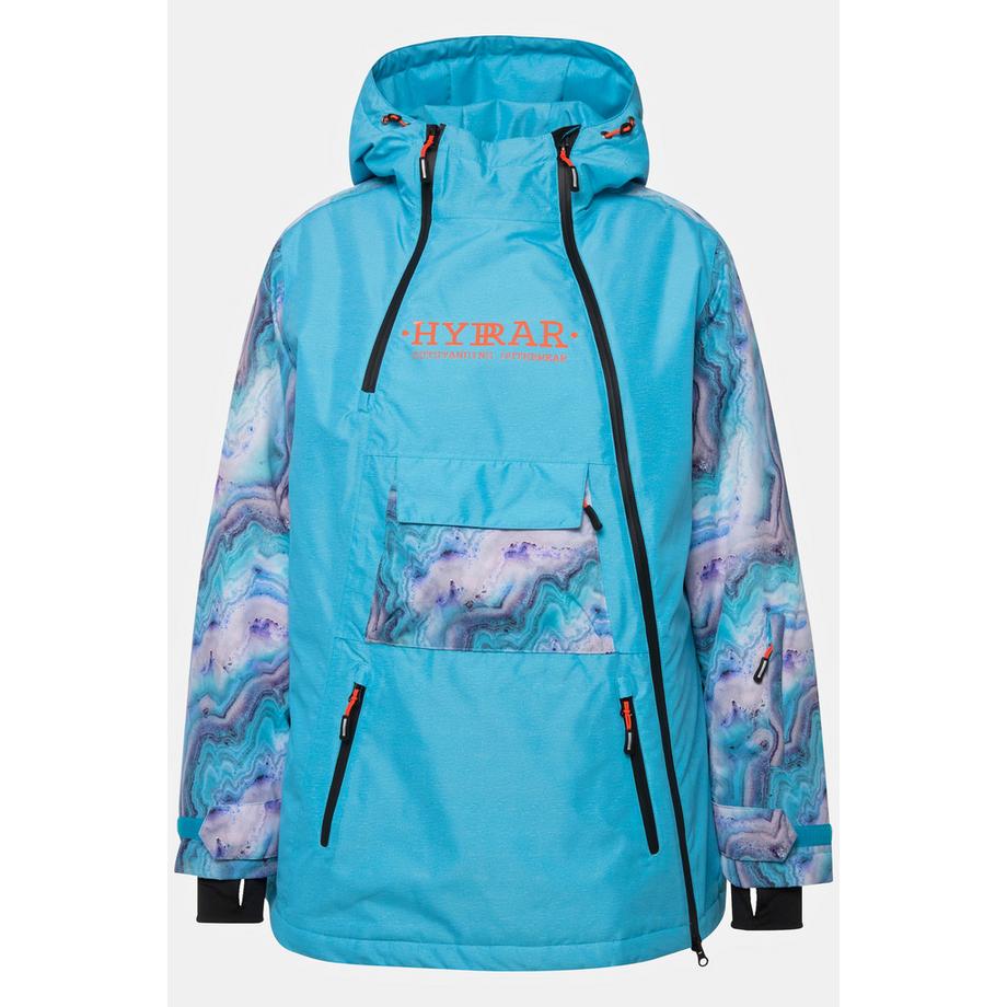 Ulla Popken Performance Jacke Kapuze Wasserdicht 2 Wege Zipper  