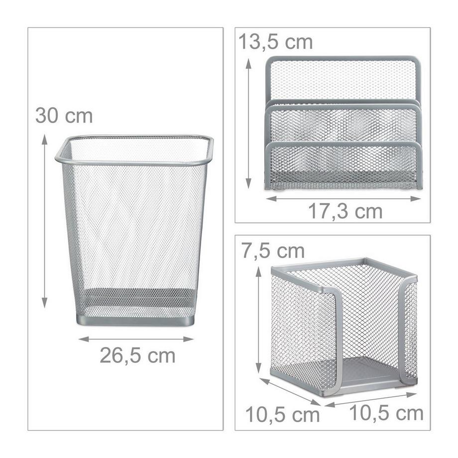 B2X Schreibtisch-Organizer-Set, 6-teilig  