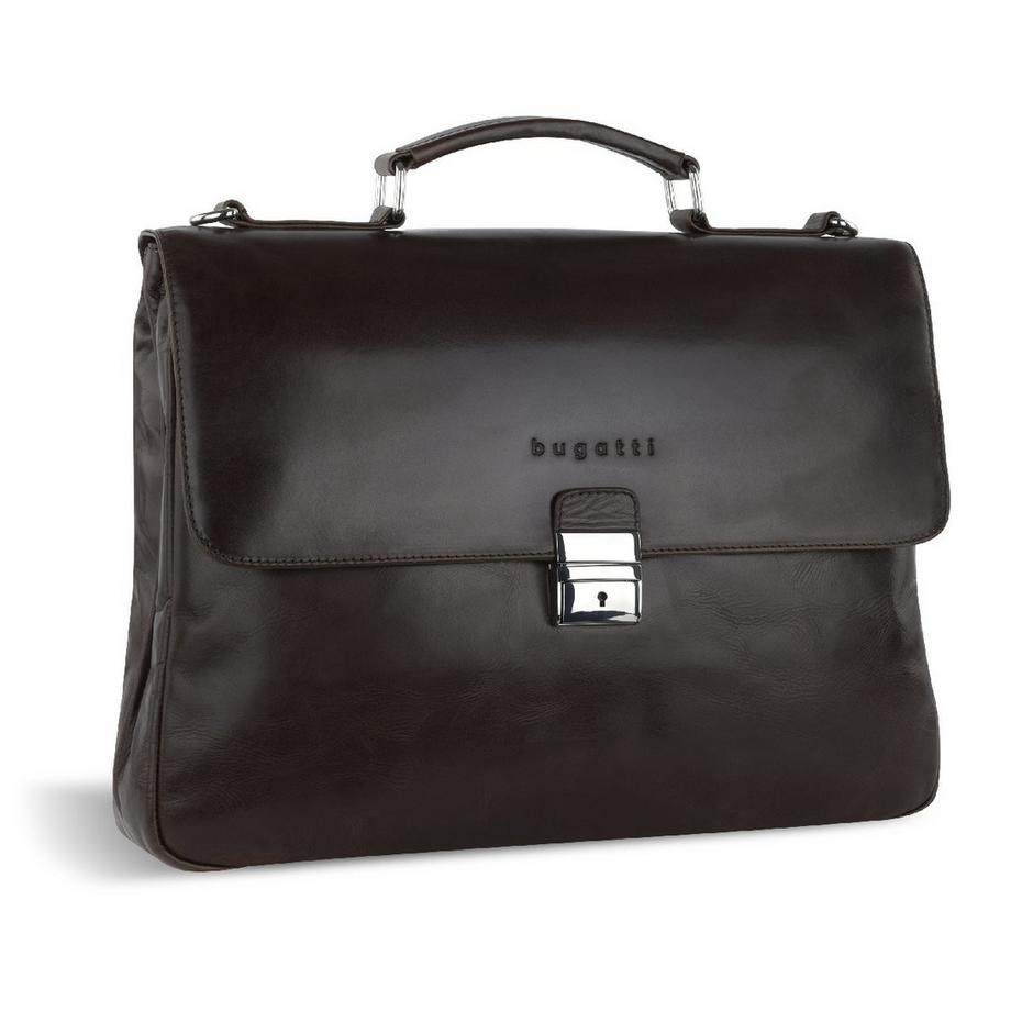 BUGATTI Romano Aktentasche M Dunkelbraun  