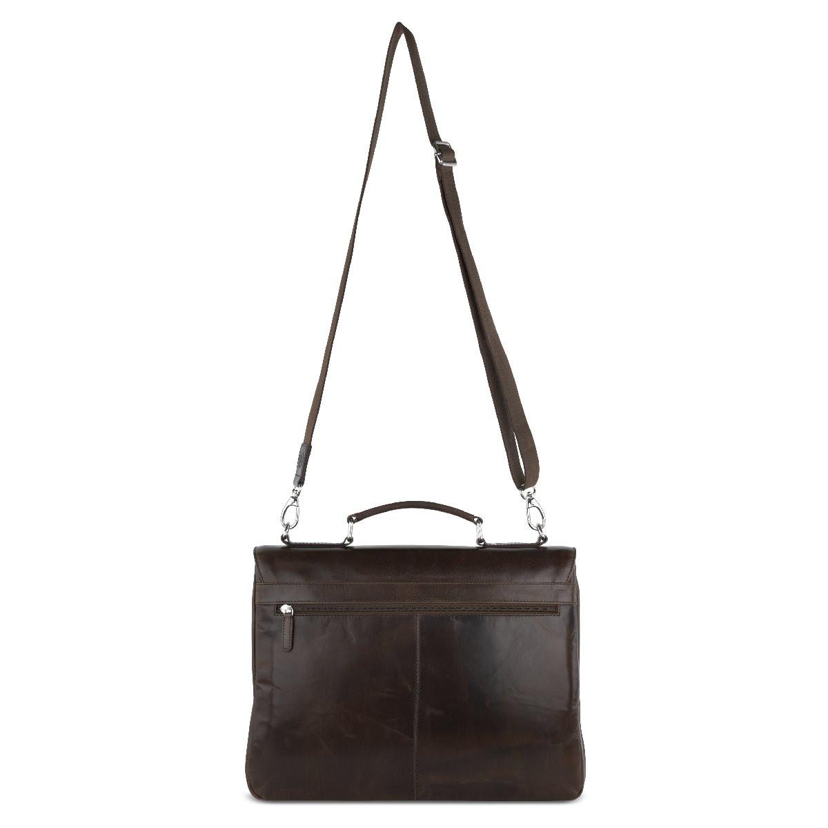 BUGATTI Romano Aktentasche M Dunkelbraun  