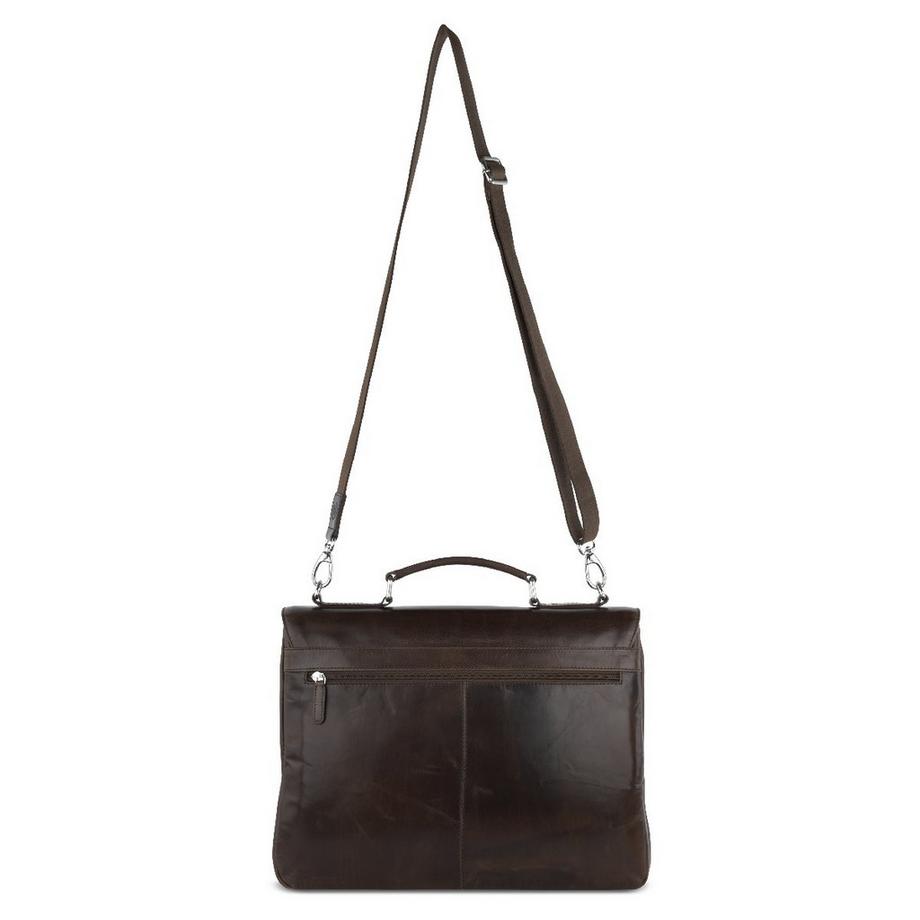 BUGATTI Romano Aktentasche M Dunkelbraun  