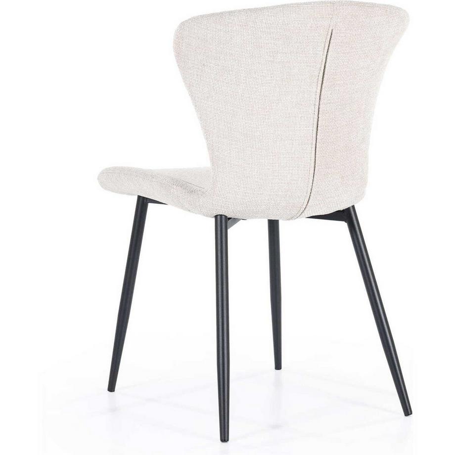 mutoni Sedia da pranzo Spinner beige  