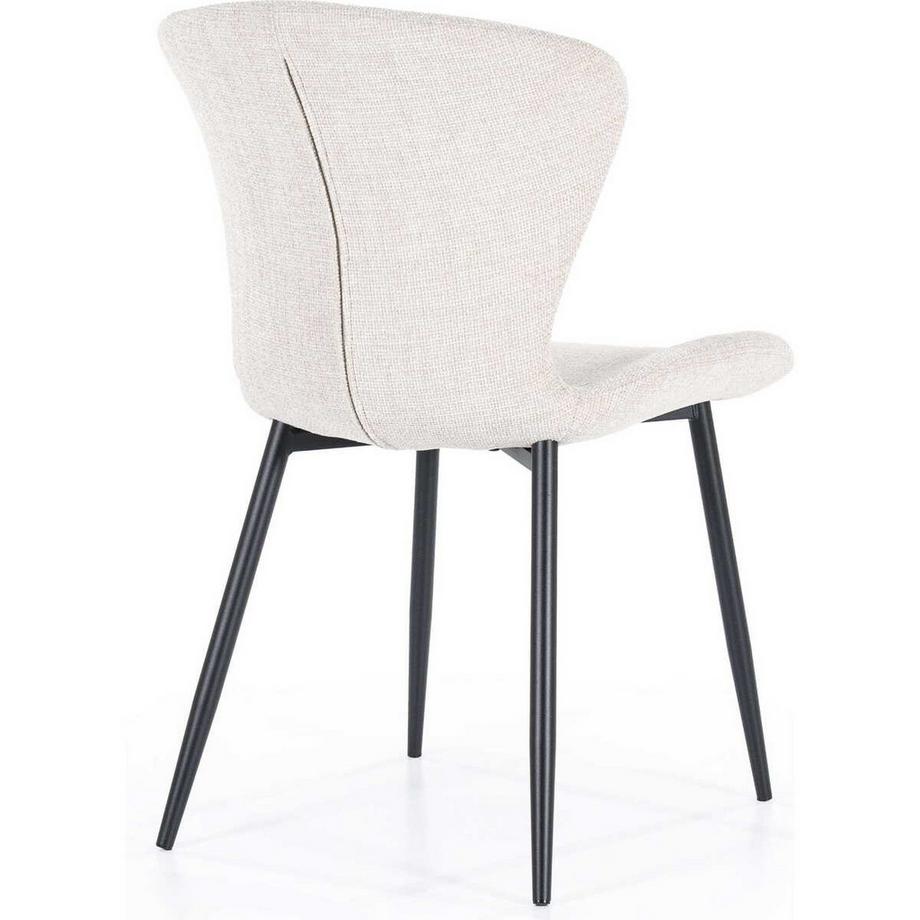 mutoni Sedia da pranzo Spinner beige  