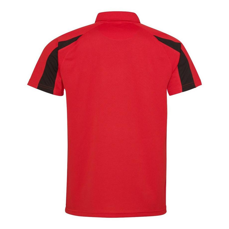 AWDis Kontrast Polo Shirt mit Raglanärmeln  