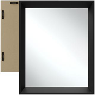 Tectake Miroir mural rectangulaire ELINA 40,6 x 3,8 x 50,8 cm  