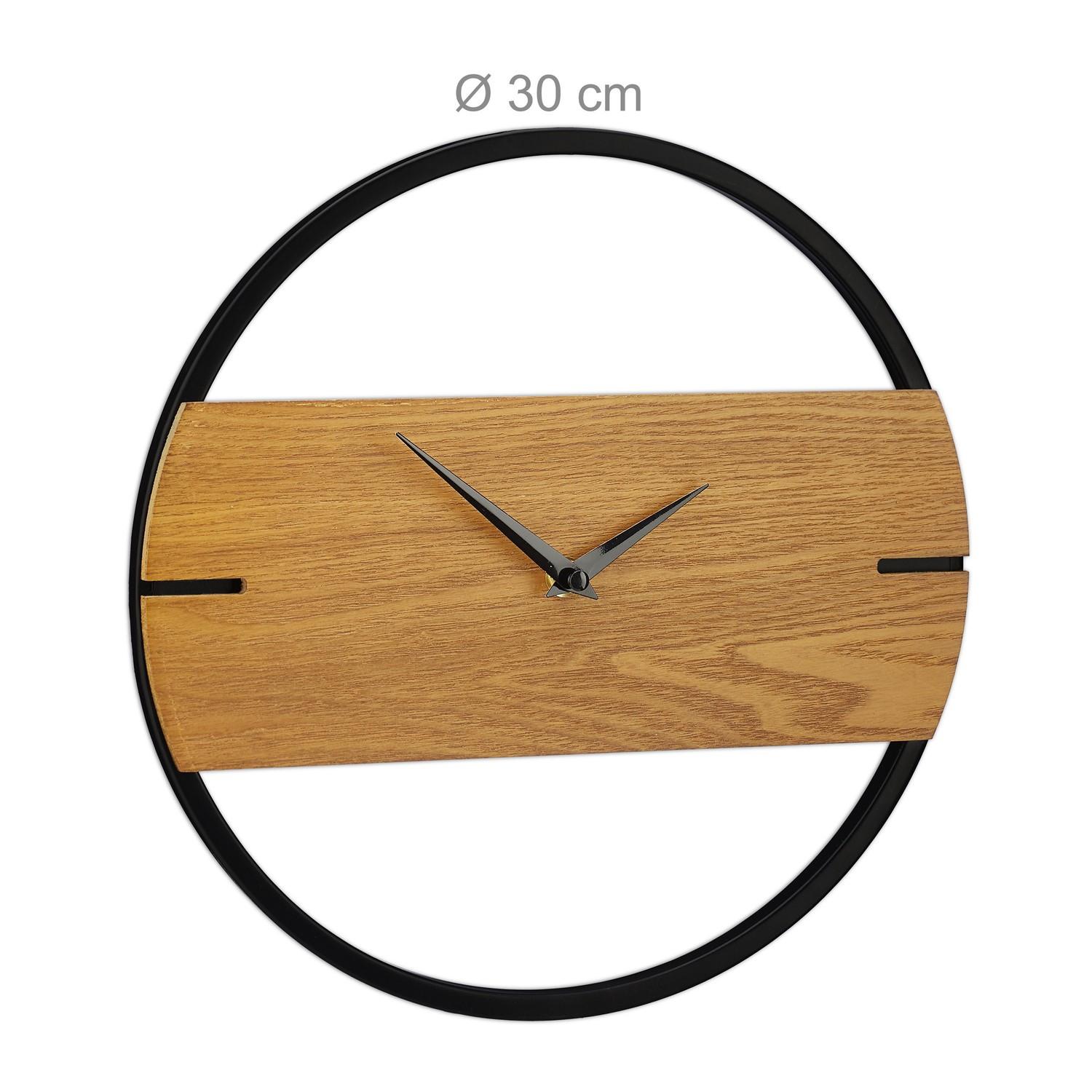 B2X Horloge murale design en bois  