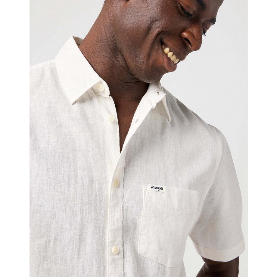 Wrangler Camicia Maniche Corte 1 Tasca  