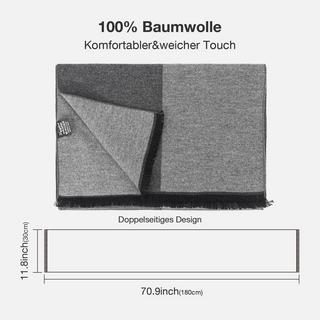 Only-bags.store Cotone Plaid Sciarpa Lunga  