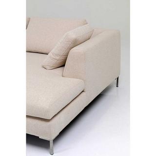 KARE Design Ecksofa Gianni Creme Rechts  