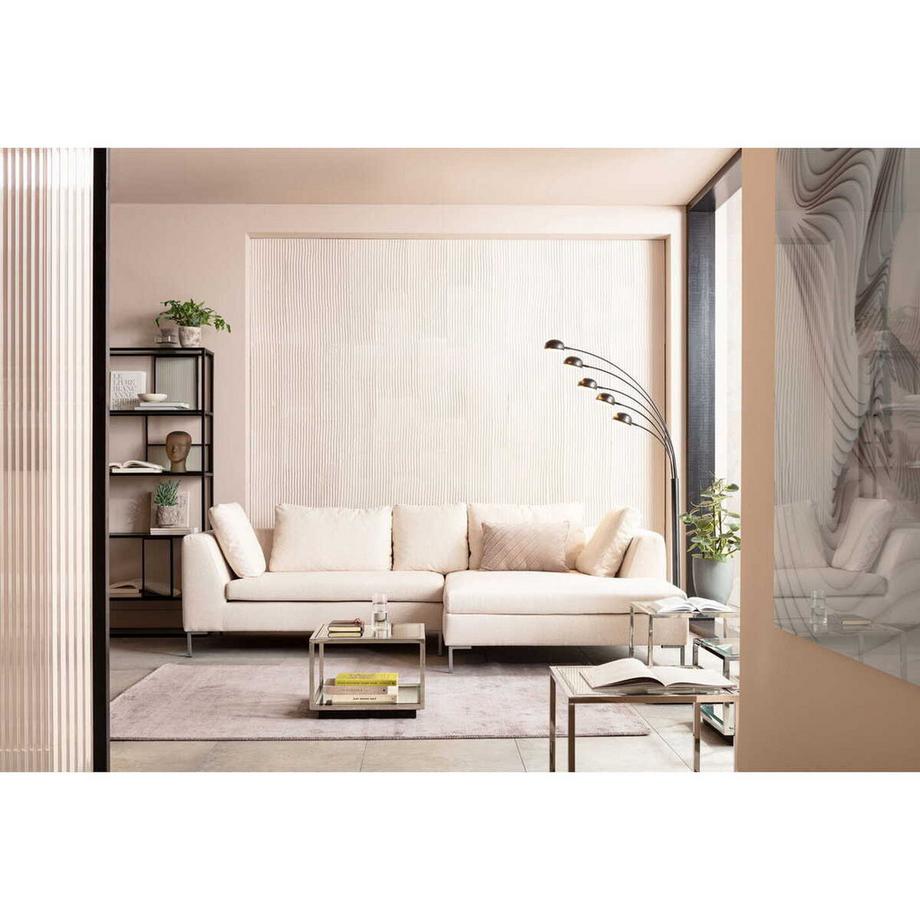 KARE Design Canapé d'angle Gianni Crème droite  