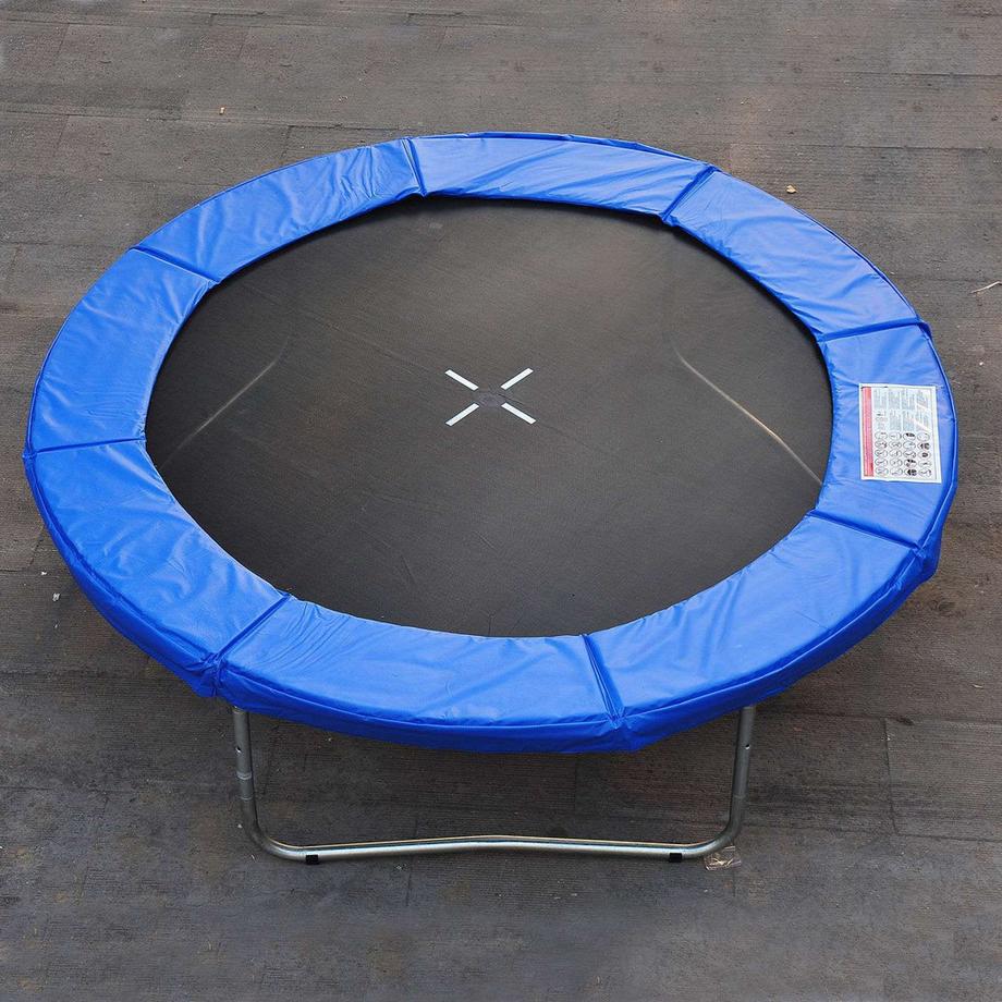 Northio  Set Di Accessori Per Trampolino Copertura Per Bordi, Rete Di Sicurezza, Telone Meteorologico, Per 8 Piedi-15 Piedi, Ø 305 Cm, Blu 